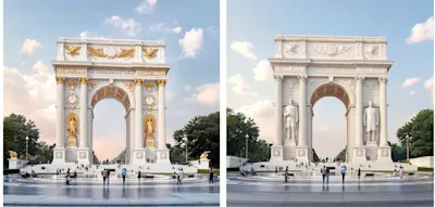 76 Meter hoch, gr&ouml;&szlig;er als in Paris &ndash; Trumps Vision f&uuml;r einen Triumphbogen