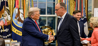 Kanzler Merz reist Anfang M&auml;rz zu US-Pr&auml;sident Trump