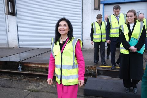 Katherina Reiche sagt, die Gasversorgung ist sicher