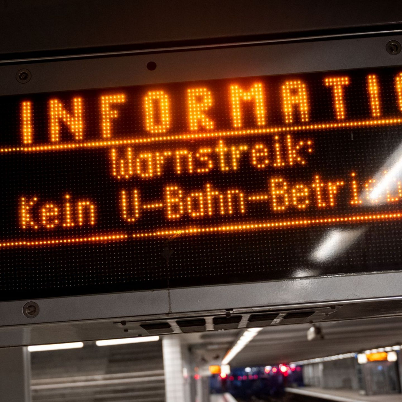 Warnstreiks im Nahverkehr werden am Samstag fortgesetzt