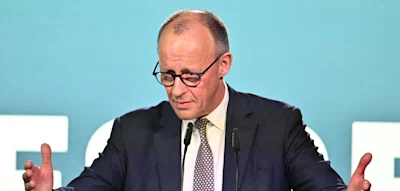 &bdquo;What did you say?&ldquo; &ndash;&nbsp;Merz erntet mit punktgenauer Trump-Imitation Lacher und Szenenapplaus