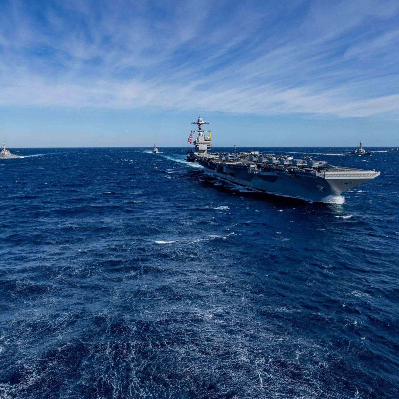 So m&auml;chtig ist der neueste Flugzeugtr&auml;ger der US-Navy