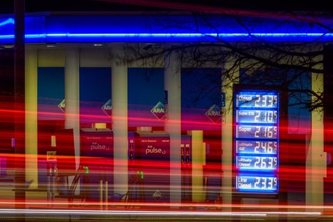 High Noon an der Tankstelle - Preissprung nur einmal t&auml;glich