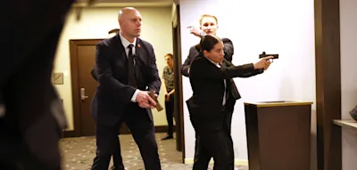 Trump nach mutma&szlig;lichen Schussger&auml;uschen in Sicherheit gebracht &ndash; Verd&auml;chtiger festgenommen