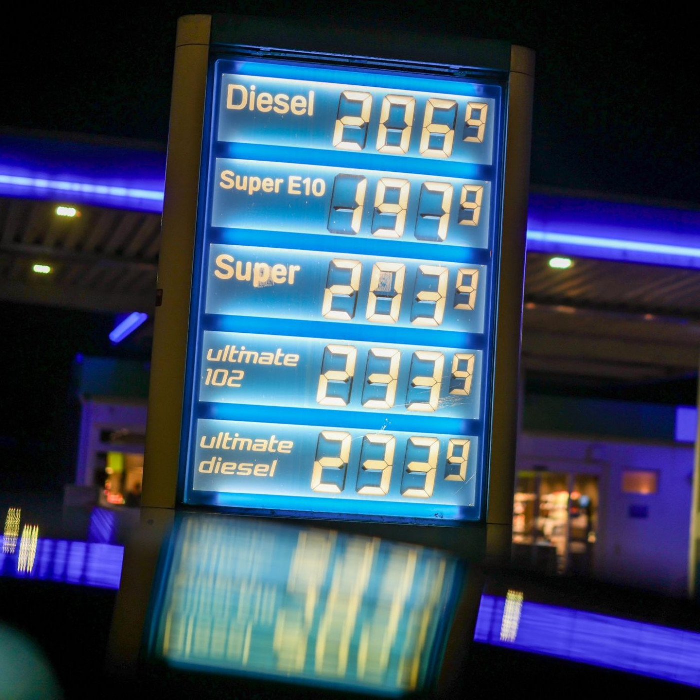 Tankrabatt dr&uuml;ckt Benzinpreise vielerorts unter 2 Euro