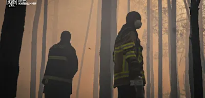 Riesiger Waldbrand bricht in Tschernobyl-Sperrgebiet aus