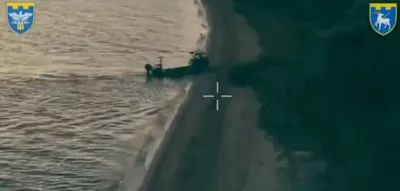&bdquo;Neue &Auml;ra des Krieges&ldquo; &ndash; Ukraine meldet weltweit ersten amphibischen Angriff unbemannter Bodendrohne