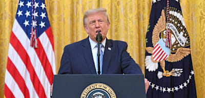 Trump wirft China &bdquo;gr&ouml;&szlig;ten Diebstahl von Wahldaten&ldquo; vor und verspricht Sieg &uuml;ber Iran