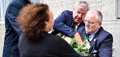 Eklat bei Stauffenberg-Gedenken &ndash; Bonhoeffer-Gro&szlig;neffe will AfD-Kranz entfernen