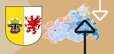 Mecklenburg-Vorpommern f&auml;rbt sich nahezu komplett blau &ndash; Alle Wahlkreise und Sieger im &Uuml;berblick