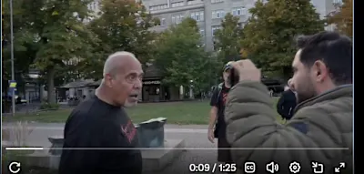 &bdquo;Bild&ldquo;-Reporter konfrontiert Terror-Unterst&uuml;tzer Ibrahim &ndash; und wird angegriffen