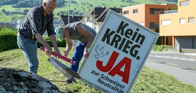 Schweizer lehnen strengere Auslegung von Neutralit&auml;t ab