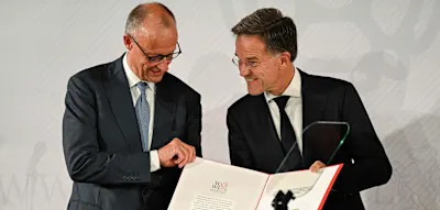 &bdquo;Wir wollen zu geeigneter Zeit stabile, berechenbare Beziehungen zu Russland&ldquo;, sagt Merz