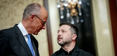 &bdquo;Wir bringen nun Tempo in die Produktion&ldquo; &ndash; Merz sagt Ukraine weitere Milliarden-Hilfe zu