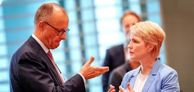 &bdquo;Sie haben die demokratische Mitte zerst&ouml;rt&ldquo; &ndash; Merz rechnet mit Schwesigs Wahlkampf ab