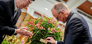 &bdquo;Gro&szlig;e Ehre&ldquo; &ndash;  Singapur tauft Orchideensorte &bdquo;Vanda Friedrich Merz&ldquo;